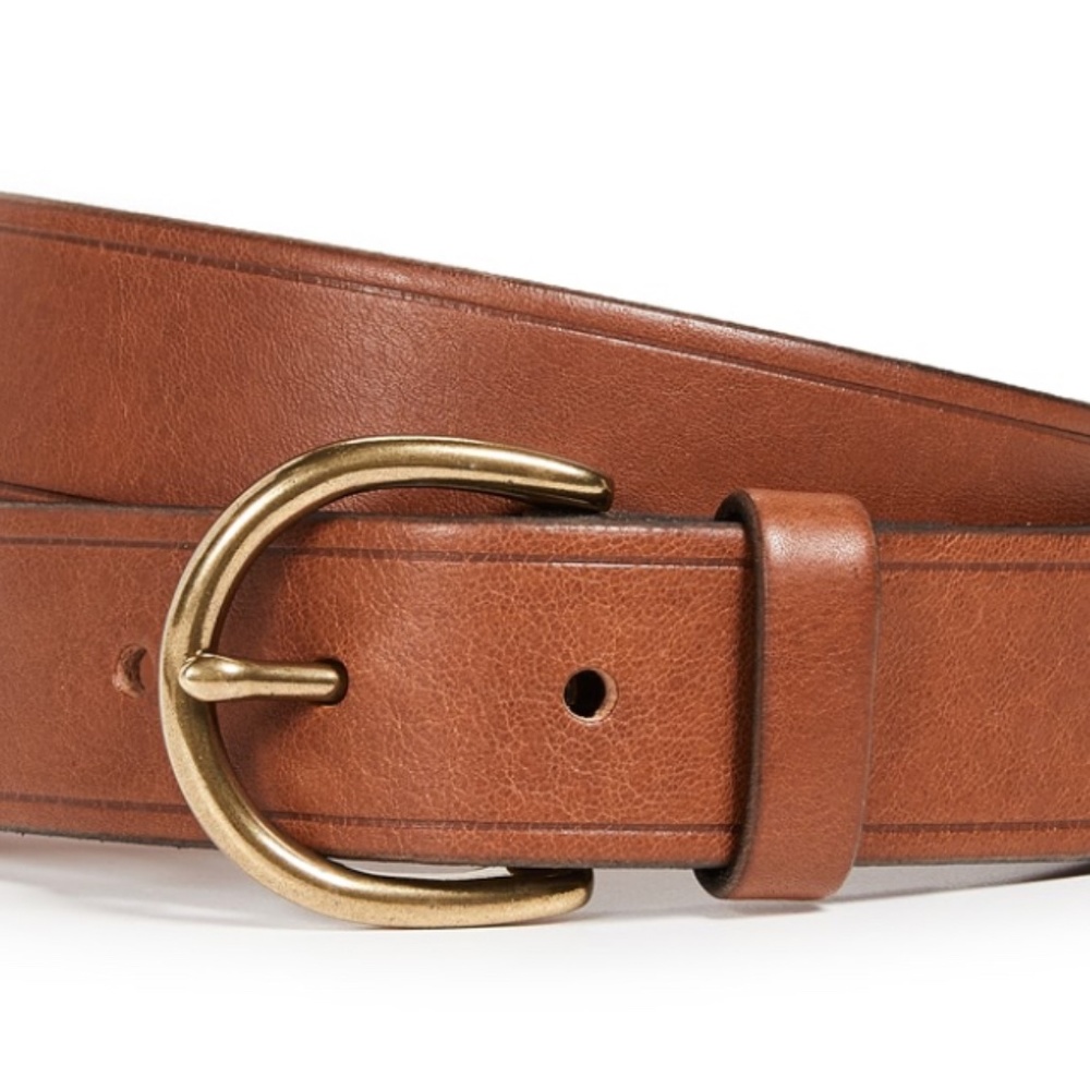 Madewell Medium Perfect Leather Belt Size M NWOT